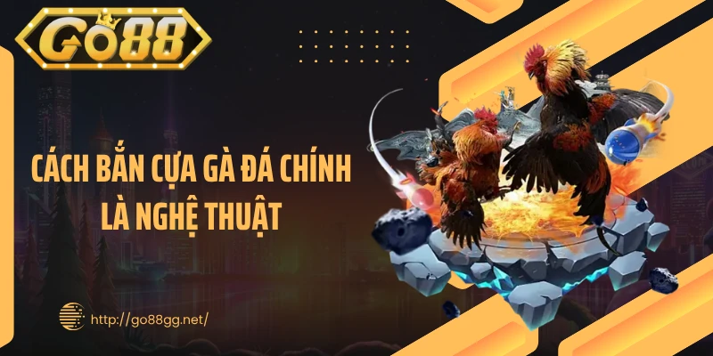 Cách bắn cựa gà đá chính là nghệ thuật