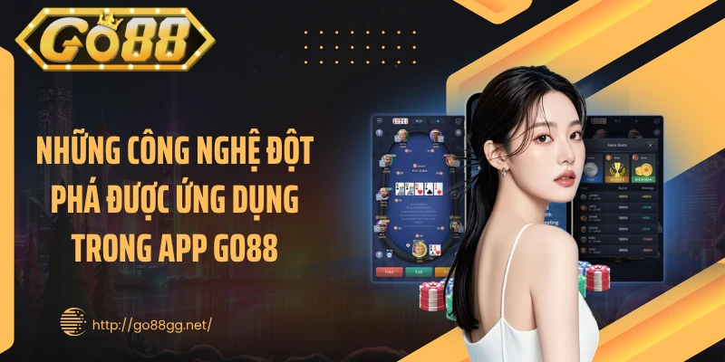 Những công nghệ đột phá được ứng dụng trong app GO88